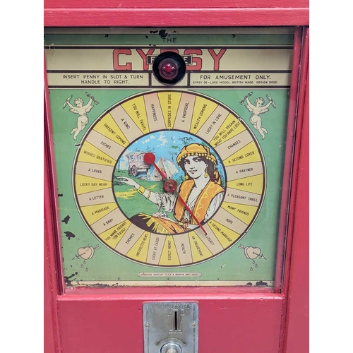 The Gypsy - an early 20th century 1920s penny arcade fortune teller ...