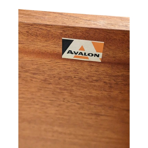 623 - Avalon Furniture- A vintage 20th century teak blanket box chest. Rectangular form with spacious inte... 