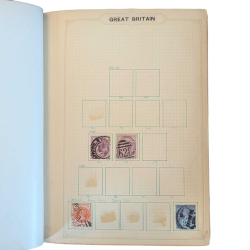 520 - A collection of 19th and 20th century British and Foreign postage stamps. The collection housed betw... 
