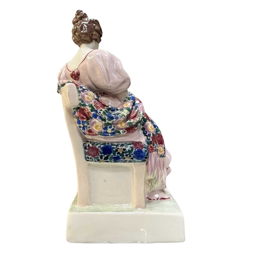 152 - Goldscheider, Wien signed Ferdinand Doblinger (Austrian,1872-1935) - an Art Deco early 20th century ... 