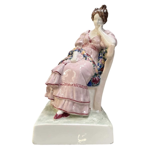 152 - Goldscheider, Wien signed Ferdinand Doblinger (Austrian,1872-1935) - an Art Deco early 20th century ... 