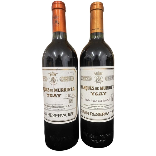 167 - Two vintage Marques de Murrieta Ygay Rioja wine bottles. To include a 1991 Marqués de Murrieta Ygay ... 