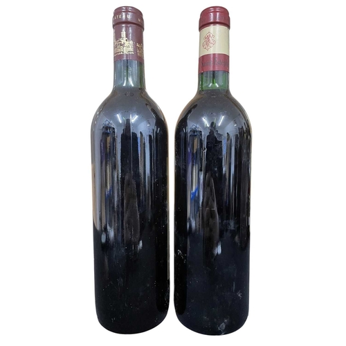 169 - Two French vintage Saint-Estephe region red wine bottles. To include a 1987 Chateau Cos d'Estournel ... 