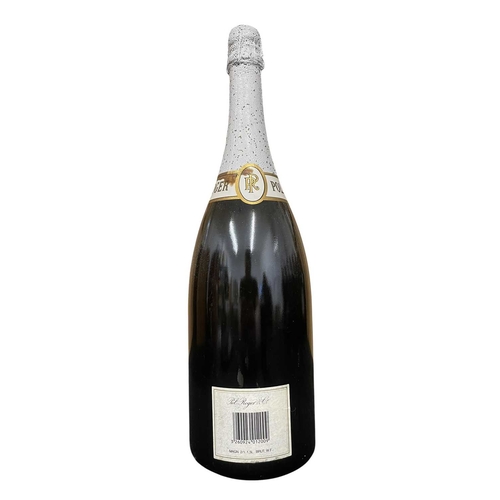 192 - A Pol Roger & Co Epernay France magnum champagne bottle extra dry. Extra Cuvee de Reserve white ... 