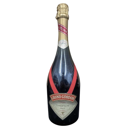 195 - A bottle of Mumm & Co, Reims, Grand Cordon 1990 Champagne, 12.5% vol, 750ml. Seal intact. ... 