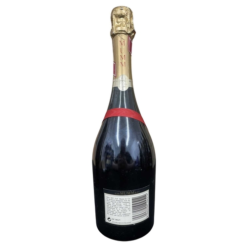 195 - A bottle of Mumm & Co, Reims, Grand Cordon 1990 Champagne, 12.5% vol, 750ml. Seal intact. ... 