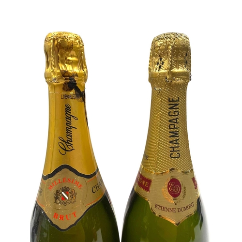 197 - Two bottles of vintage French Champagne. To include a vintage 1996 Pol Aime Millesime Brut Champagne... 