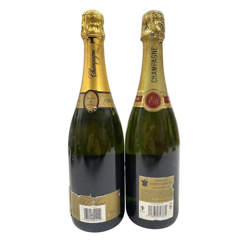 197 - Two bottles of vintage French Champagne. To include a vintage 1996 Pol Aime Millesime Brut Champagne... 