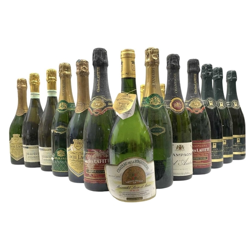 199 - A large collection of vintage & later French and Italian Champagne & Prosecco bottles. The l... 