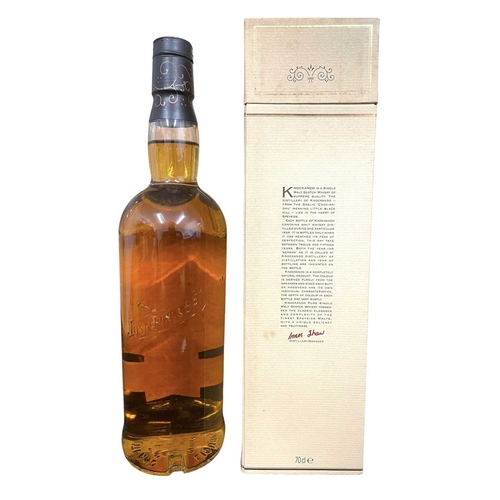 214 - A 1977, bottled in 1991, Knockando pure single malt Scotch whisky bottle in original box. Distilled ... 