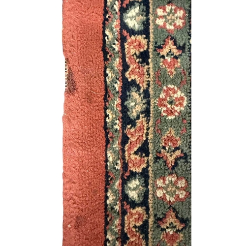 539 - A large 20th century Persian Iranian Bidjar Bijar rug carpet. The rug of symmetric design, the centr... 