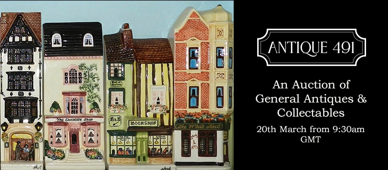 Web Banner for Antique491 General Antiques & Collectables Sale