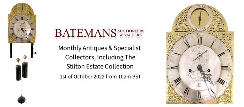 Batemans Auctioneers & Valuers Monthly Antiques & Specialist Sale
