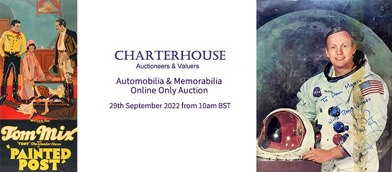 Charterhouse Auctioneers Automobilia Memorabilia