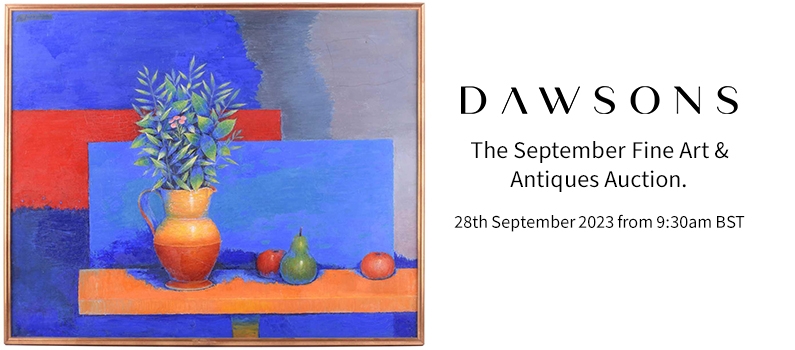 Web Banner for Dawsons September Fine Art & Antiques Auction