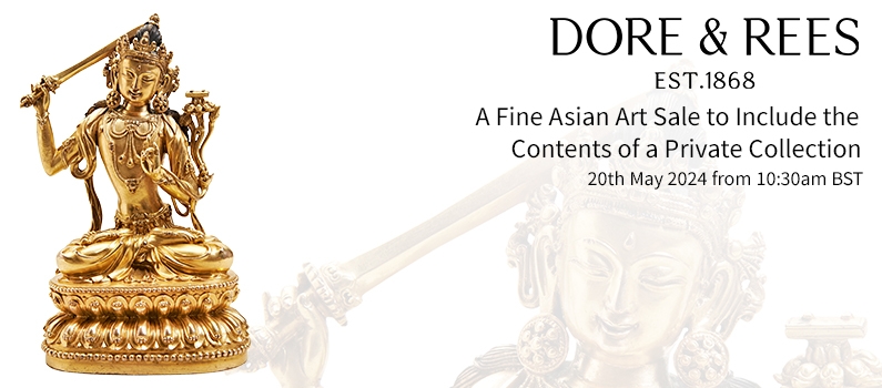 Web Banner for Dore & Rees Fine Asian Art Auction