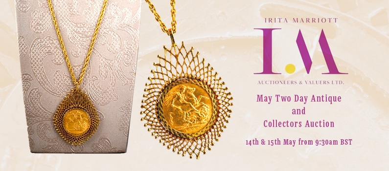 Irita Marriott: May Two Day Antique and Collectors Auction