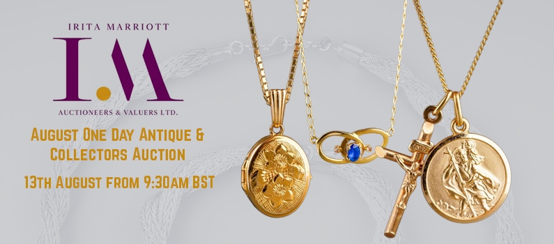Irita Marriott: August One Day Antique & Collectors Auction