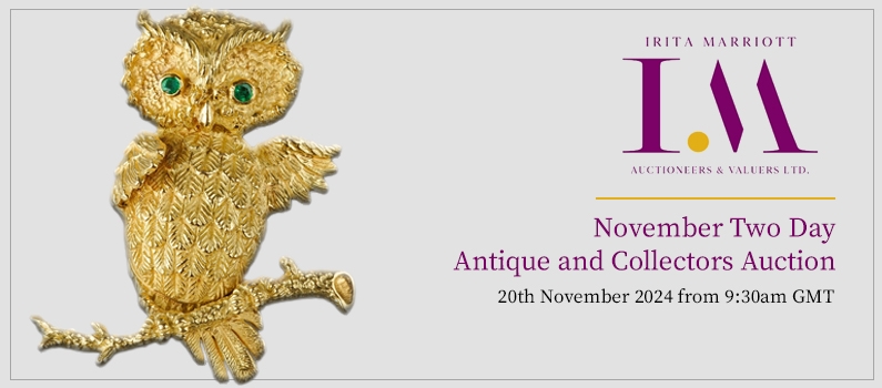 November Two Day Antique and Collectors Auction - 1015 Lots