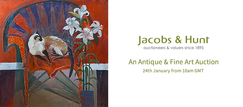 Web Banner for Jacobs and Hunt Auctioneers