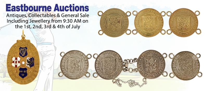 Eastbourne Auctions: July 2025 Live Online Auction to include Antiques, Collectables and Jewellery - Four Day Sale