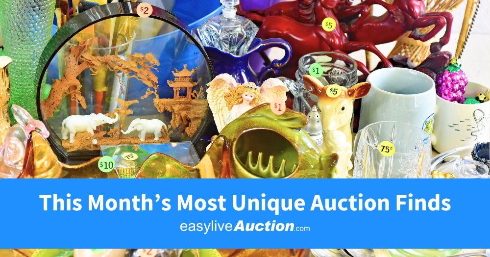 This Month’s Most Unique Auction Finds