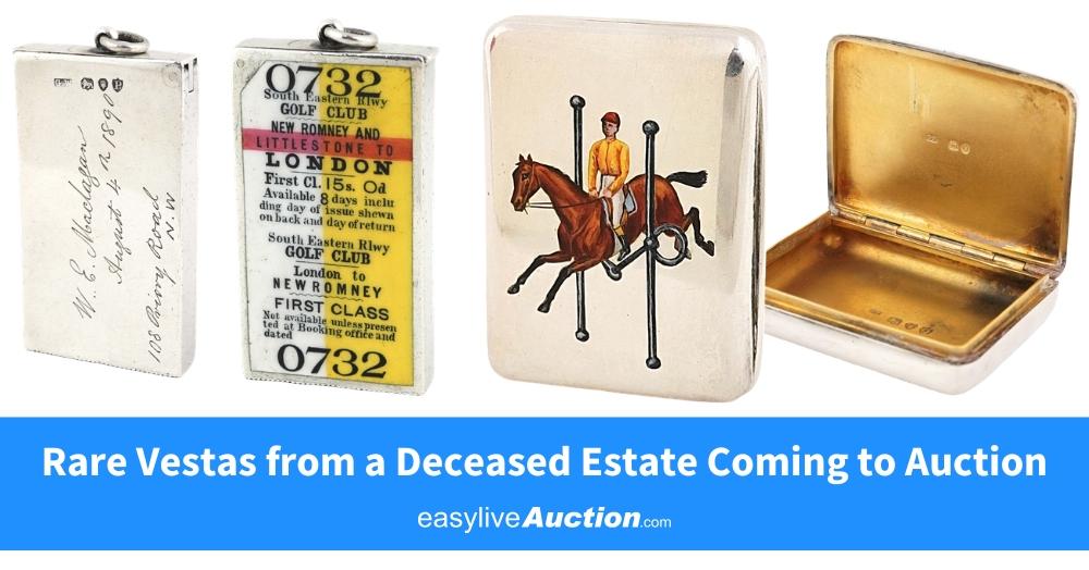 Rare Vestas from a Deceased Estate Coming to Auction
